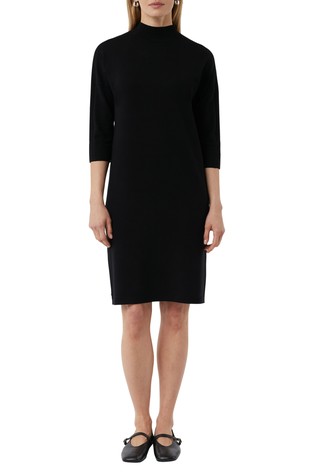 Kratka pletena haljina od mješavine viskoze