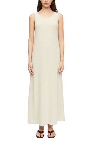 Long dress in a fine viscose blend knit