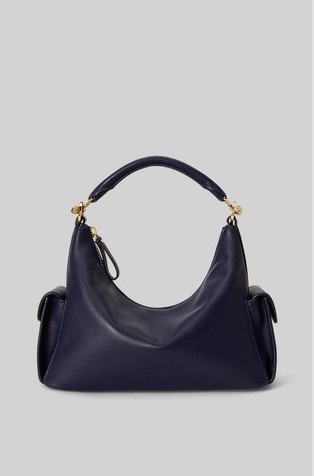 Blaike Nappa Leather Small Shoulder Bag