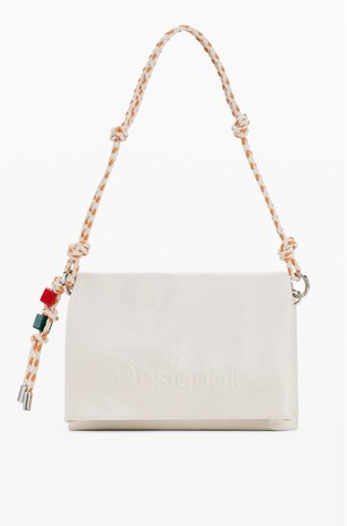 Torbica od umjetne kože s prepletenom ručkom