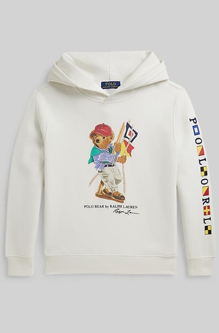 Polo Bear Fleece Hoodie