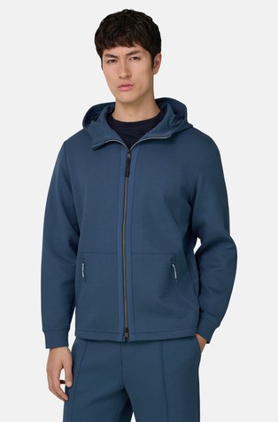 Scuba pulover od mješavine pamuka s kapuljačom