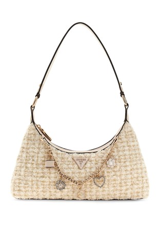 Everlee Charm Tweed Shoulder Bag