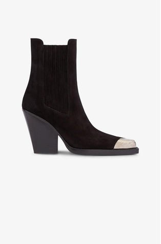 Dallas gležnjače od brušene kože