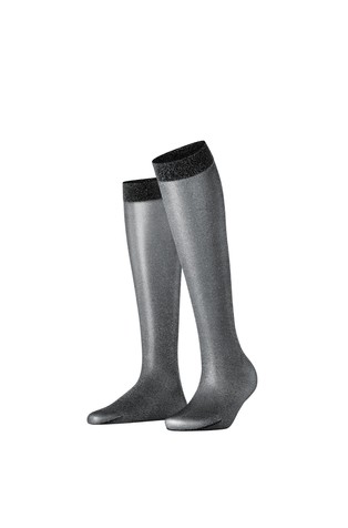Glitter 30 den dokoljenke s lurex vlaknima