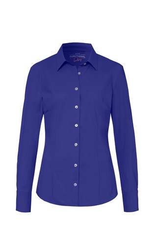 Functional slim fit shirt with long sleeves