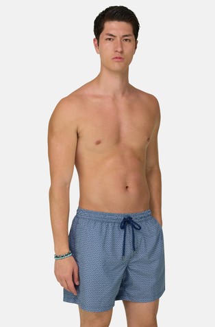 Swimsuit with Geometric Print