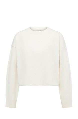 Cropped pleten pulover od kašmira