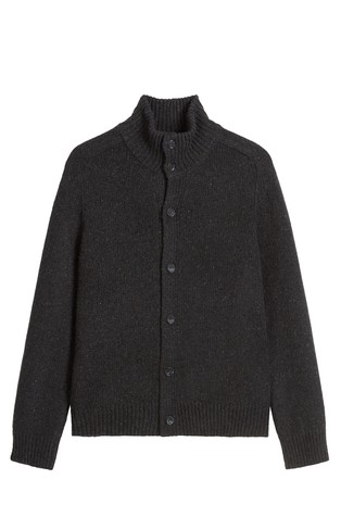 Regular fit kardigan od mješavine s ovčjom vunom