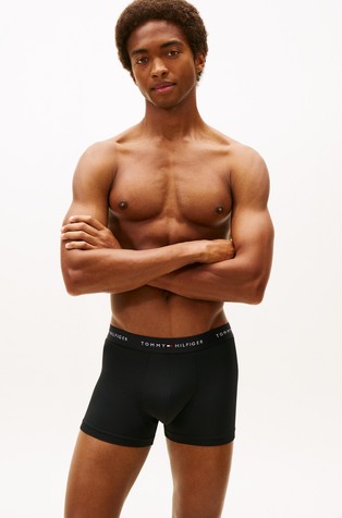 Rastezljive bokserice s logo obrubom oko struka