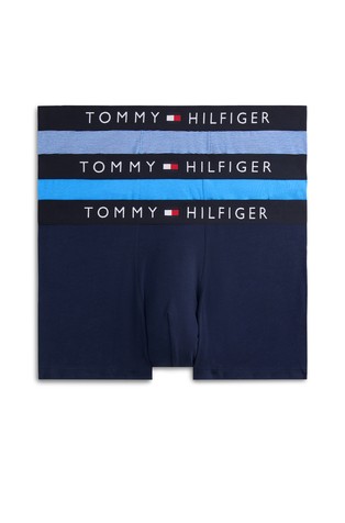 3-Pack Logo Waistband Trunks