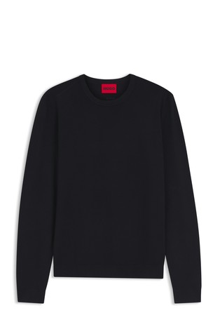 Slim fit pleten pulover od mješavine viskoze