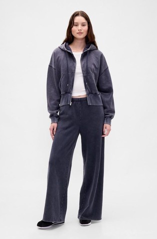 VintageSoft ženski donji dio trenirke sa širokim nogavicama