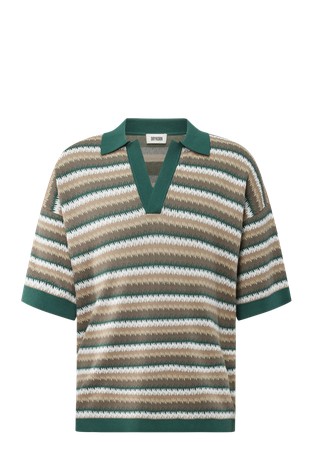 Pletena polo majica od merceriziranog pamuka