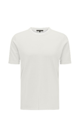 Pletena pamučna majica kratkih rukava