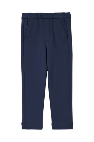 Scuba jogging bottoms with elastic waistband