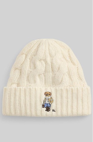 Polo Bear pletena vunena kapa