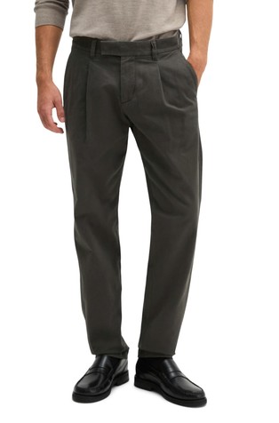 Tapered fit chino hlače od rastezljivog organskog pamuka