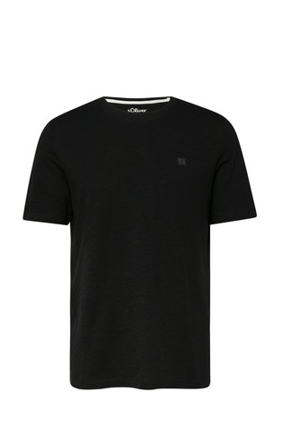Cotton T-shirt with logo detail