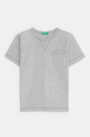 Pamučna majica s džepom na prsima