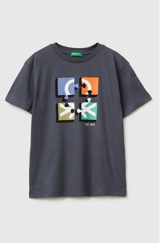 Cotton T-shirt with logo