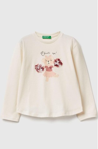 Pamučna majica s otiskom i aplikacijom