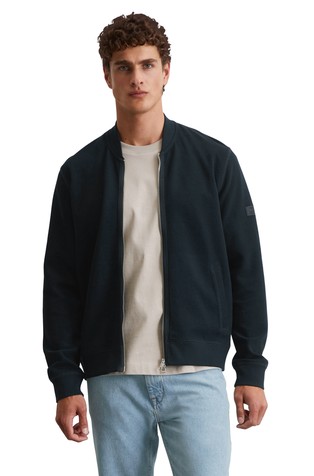 Regular fit strukturirana jakna od organskog pamuka