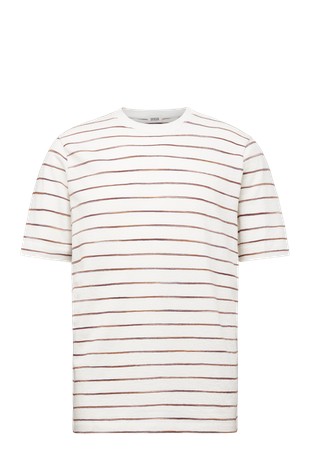 Striped T-shirt in pure cotton