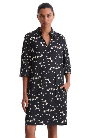 Košulja-haljina od viskoze Lenzing™ Ecovero™ s uzorkom