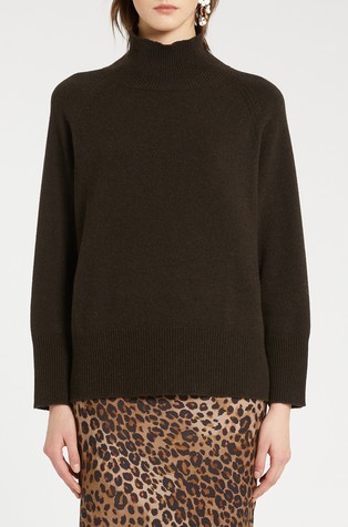 Oversized pleten pulover od mješavine s vunom i kašmirom