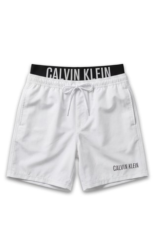 Double Waistband Swim Shorts - Intense Power