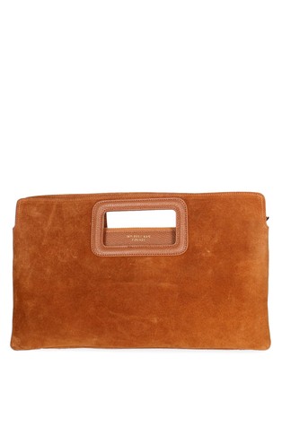 Pismo torbica od brušene kože