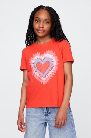 Majica kratkih rukava s otiskom za djevojčice