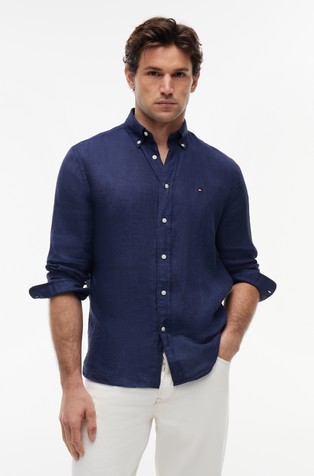 Regular Fit Linen Shirt