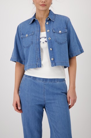 Kratka denim jakna