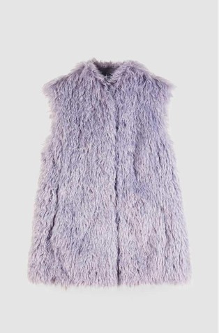 Prsluk od umjetnog krzna