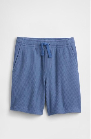 Relaxed fit rebraste kratke hlače za dječake