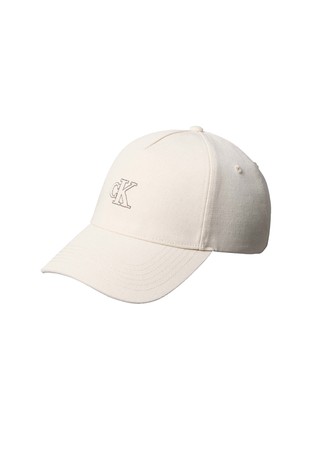 Canvas Embroidered Logo Cap