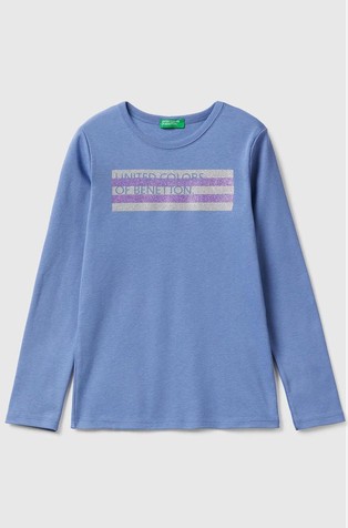 Majica dugih rukava sa svjetlucavim otiskom