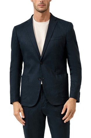 S.o pure jacket in a stretchy linen blend