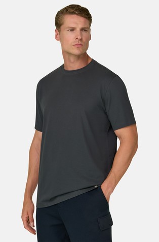 T-Shirt In Stretch Supima Cotton