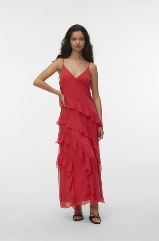 VMSMILLA long dress with flounces