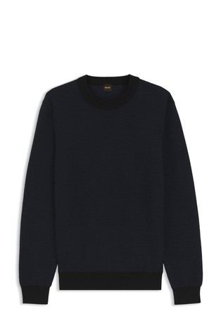 Pleten pulover od mješavine pamuka