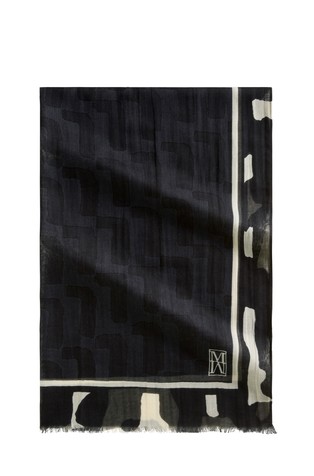 Scarf in modal cotton blend