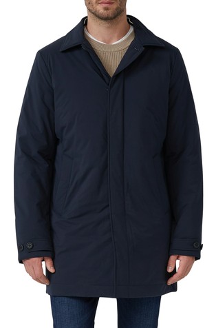 Vodoodbojan kratak kaput s umjetnim punjenjem