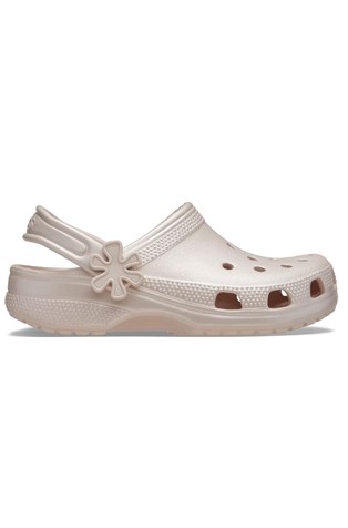 Kids Classic Pearl Shine Clog
