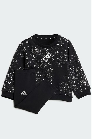 Everyday Glam komplet - pulover i donji dio trenirke sa svjetlucavim printom