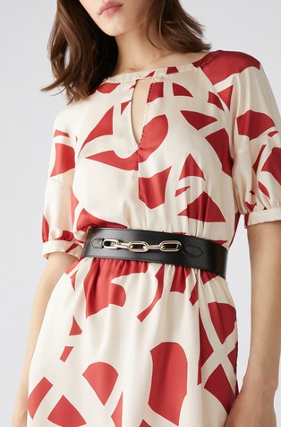 Remen s ukrasnim lancem