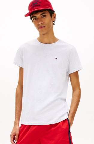 Regular fit majica s okruglim izrezom