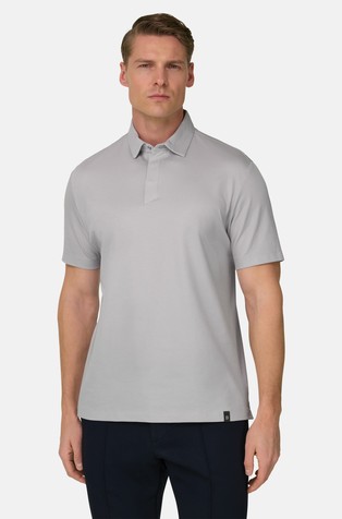 High-Performance Piqué Polo Shirt with S-Cafè® Yarn